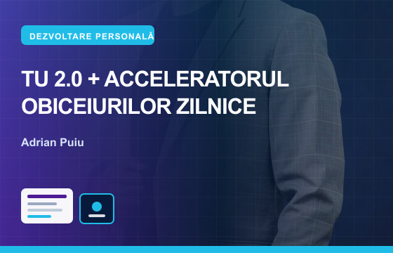 Cartea TU 2.0 + Acceleratorul Obiceiurilor Tale Zilnice